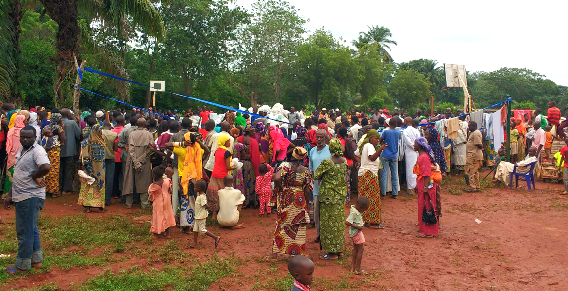 misión católica en Bangassou República Centroafricana foto de Juan José Aguirre