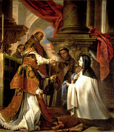 Comunión de santa Teresa.