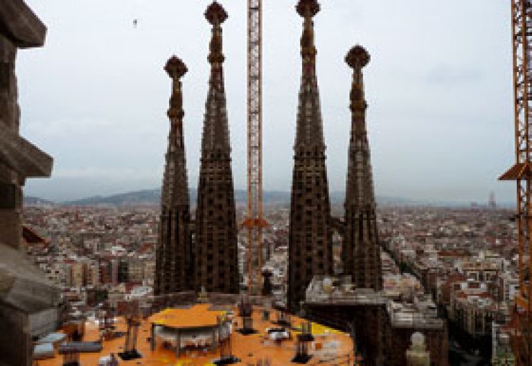 Torres de la Sagrada Familia de Barcelona