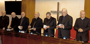 Obispos españoles CEE en la Asamblea Plenaria de marzo 2011