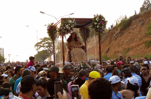 Procesión de la Divina Pastora en Barquisimeto.
