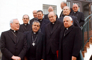 Obispos andaluces, en 2011.