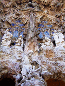 Fachada de la Natividad - Sagrada Familia Barcelona - Gaudi