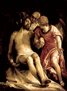 Lamentación Veronés Hermitage en el Prado
