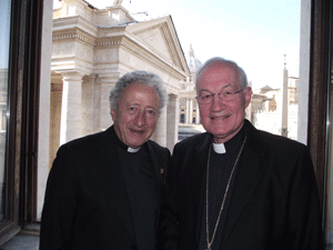 Cardenal Marc Ouellet con Antonio Pelayo