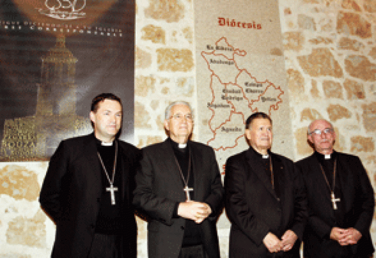 Raul Berzosa, Julian Lopez, Antonio Ceballos, Atilano Rodríguez - obispos Ciudad Rodrigo