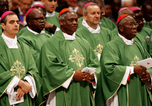 cardenal Turkson en Sinodo para Africa