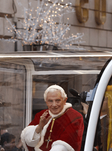 papa Benedicto XVI celebracion Inmaculada Concepcion