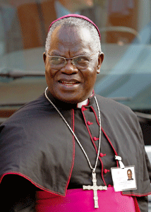 Laurent Monsengwo Pasinya, cardenal de Kinshasa RD Congo