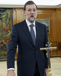 Mariano Rajoy jura su cargo como presidente
