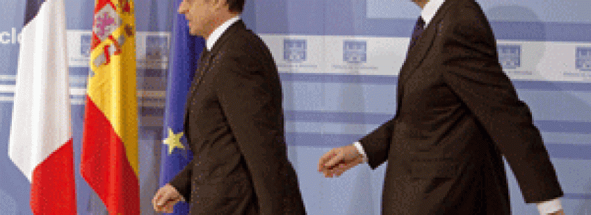 Mariano Rajoy y Nicolás Sarkozy