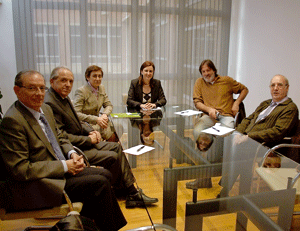 reunión de la consejera valenciana de educación con representantes de la concertada