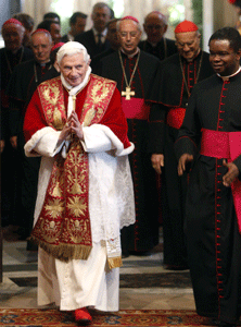 papa Benedicto XVI discurso Cuerpo Diplomático 2012