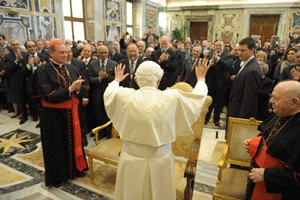 Audiencia del Papa con los miembros de la Academia Pontificia para la Vida