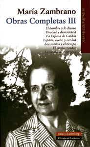 María Zambrano , 'El hombre y lo divino'