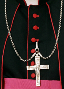 cruz pectoral de un obispo