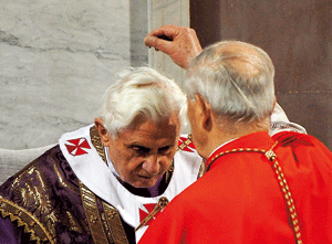Papa el Miércoles de Ceniza 2012