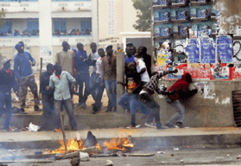senegal elecciones presidenciales protestas violentas