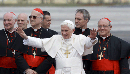 Benedicto XVI en Cuba llegada a La Habana cardenal Jaime Ortega