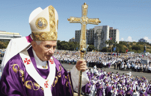 Benedicto XVI en Cuba misa en la Plaza de la Revolución marzo 2012