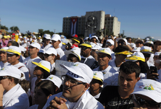 Benedicto XVI en Cuba misa en la Plaza de la Revolución