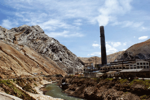 La Oroya, empresa minera complejo metalúrgico Perú