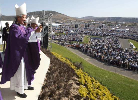 misa Benedicto XVI Parque Bicentenario México