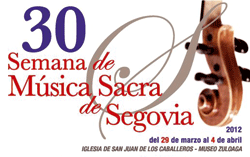 logotipo Semana de Música Sacra de Segovia