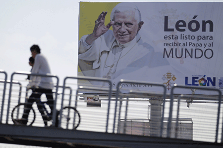 Papa Benedicto XVI visita México