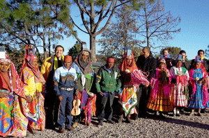 indígenas en la Sierra Tarahumara, México