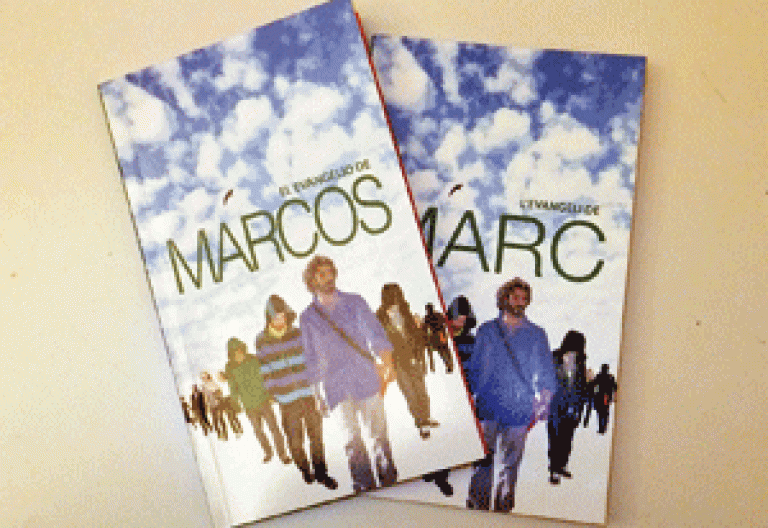 edición del Evangelio de san Marcos para la Misión Metrópolis de Barcelona