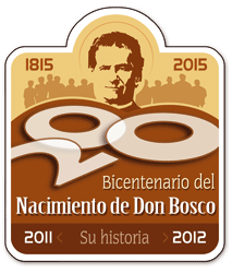Bicentenario del nacimiento de Don Bosco, logotipo
