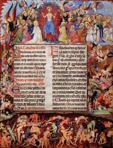 Misal de Santa Eulalia, de Rafael Destorrents, gótico catalán