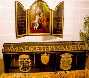 exposición en el Convento San José de Ávila en el 450 aniversario