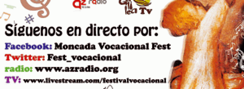 cartel del Festival de la Canción Vocacional