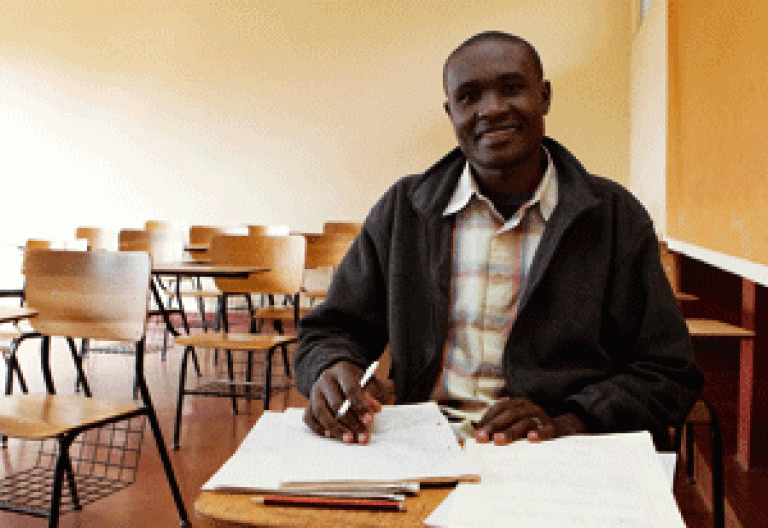seminarista de Nairobi en Kenia