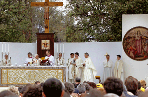 papa Benedicto XVI en Arezzo