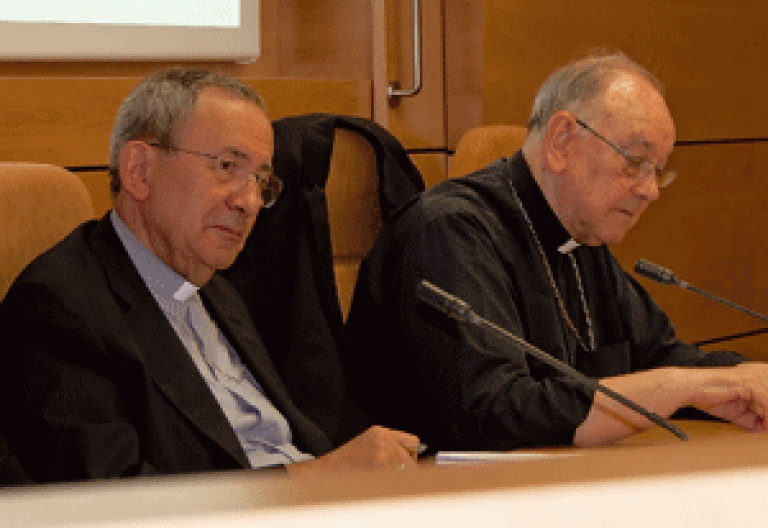 obispos Fernando Sebastián y Antonio Algora