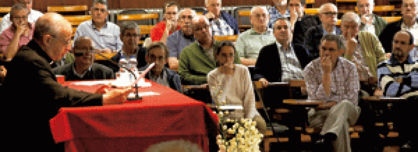Rino Fisichella en congreso en Vitoria sobre nueva evangelización