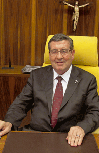 Ángel Galindo, rector de la UPSA