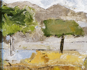 Campos de Castilla pintura paisaje