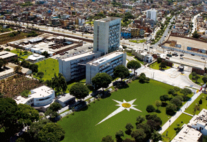 Campus de la Pontificia Universidad Católica del Perú