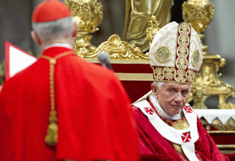 papa Benedicto XVI ceremonia imposición palio arzobispos 2012