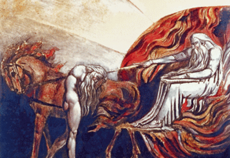 ‘Dios juzga a Adán’, de William Blake