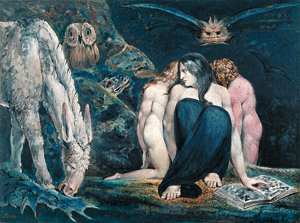 ‘La noche del júbilo de Enitharmon’, de William Blake