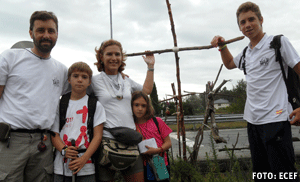 El Camino en Familia peregrinación a Santiago de Compostela con niños