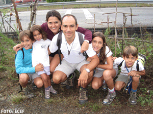 El Camino en Familia peregrinación a Santiago de Compostela con niños
