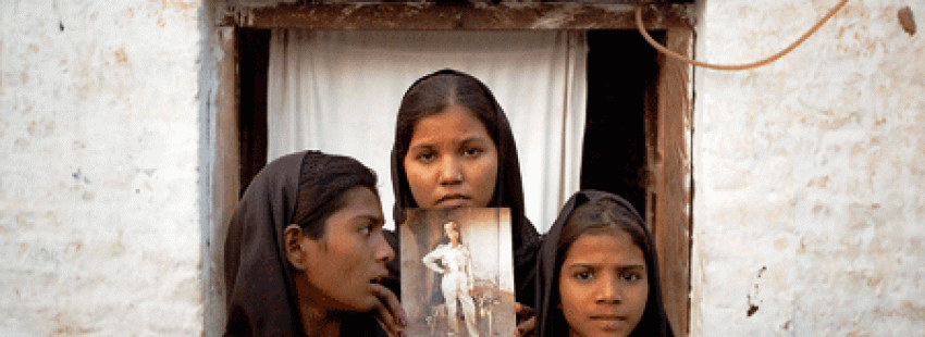 Las hijas de Asia Bibi, cristiana condenada a pena de muerte en Pakistán