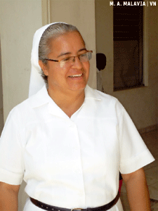 Gloria González, religiosa colombiana en Haití
