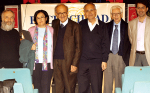 Andrés Torres Queiruga con otros teólogos y amigos